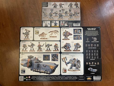 Warhammer Space Wolves Battleforce Grey Hunters Ebay