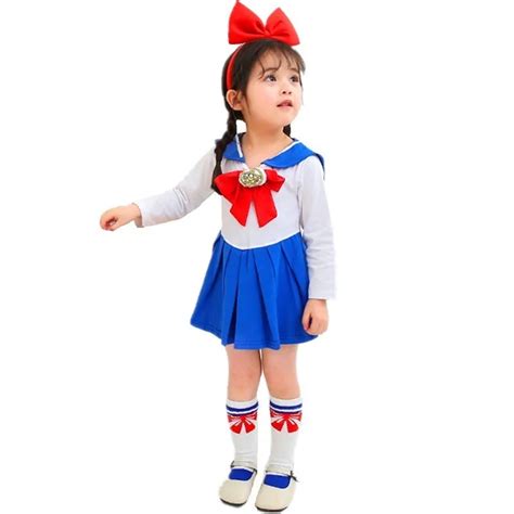 Japanese Anime Pretty Guardian Cosplay Costume Children Girls Halloween