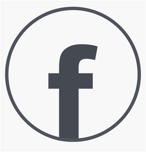 Facebook Icon Circle White Facebook Icon Blue Facebok Logo Facebook