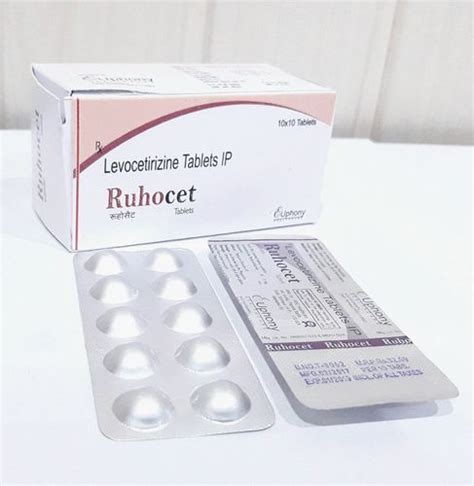 Levocetirizine 5 Mg Tablet At Rs 390box Levocetirizine Tablet Id