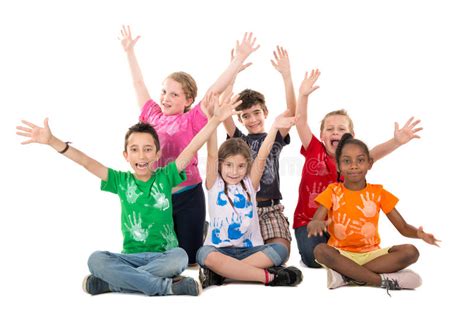 Group Of Kids Stock Photo Image Of Small Friends Kids 81157622