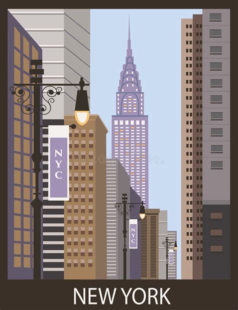 New York City Stock Vector Illustration Of City Architecture 44944077