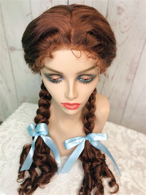 Dorothy Wizard Of Oz Professional Wig Lace Front Etsy