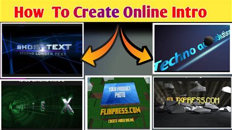 How To Create Professional Online Intro Online Intro Kaise Banaye