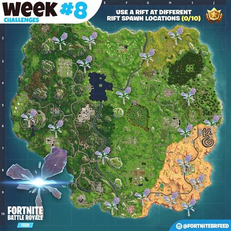 Fortnite Rift Locations Rift Spawn Locations For 4bf