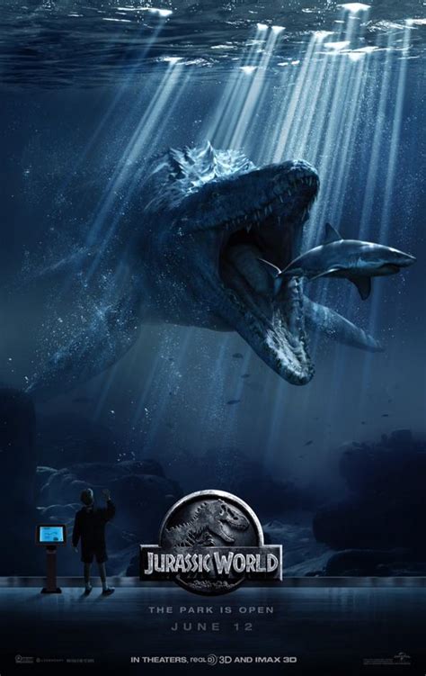 Jurassic World Spoilers New Posters Show Off Two Super Dinos