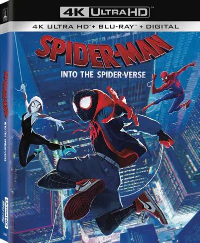 SPIDER MAN INTO THE SPIDER VERSE DVD Combo Pack Giveaway ZayZay