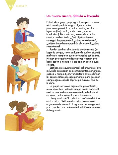 Español Quinto Grado 2017 2018 Página 134 De 177 Libros De Texto Online