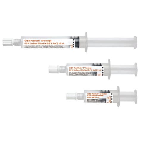 Bd Posiflush™ Pre Filled Saline Syringe 5ml Box30