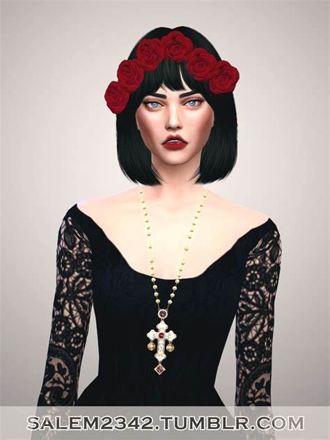 Dandg Gold Cross Necklace Ts4 Post