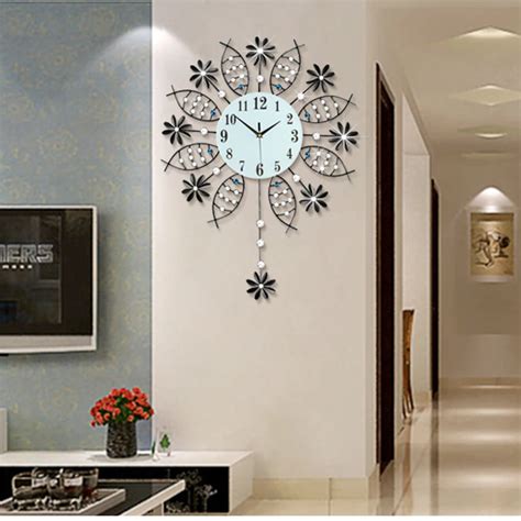 20 Extraordinary Living Room Wall Clock Home Decoration Style And