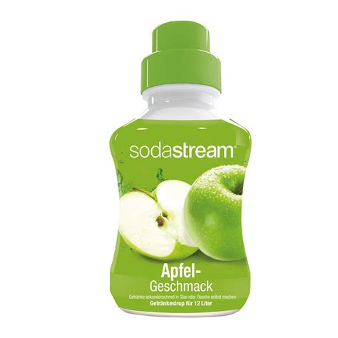 SodaStream Konzentrat Apfel Geschmack köstlicher Getränkesirup 500ml | eBay