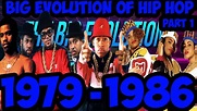 The Big Evolution Of Hip Hop Part 1 : The Birth 1979-1986 (Timeline Fan ...