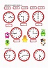 Ejercicio de Relojes para Segundo de primaria en 2021 | Aprender la ...