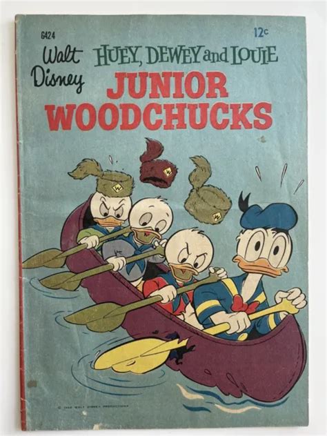 Walt Disney Comic Huey Dewey And Louie Junior Woodchucks G424 1968 14