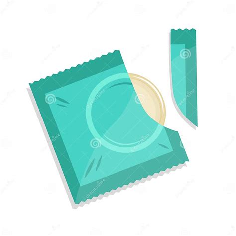 vector condoms in packages contraception concept medical contraceptive isolated flat icon