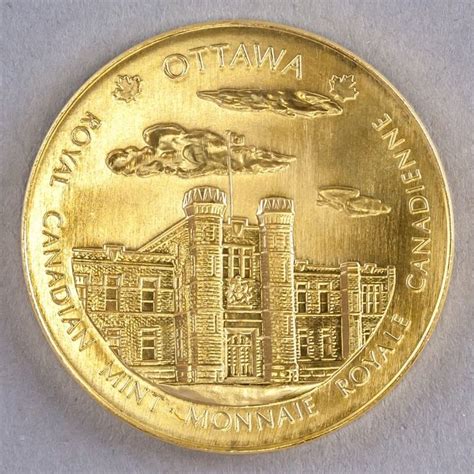 Royal Canadian Mint Medal Ottawa And Winnipeg