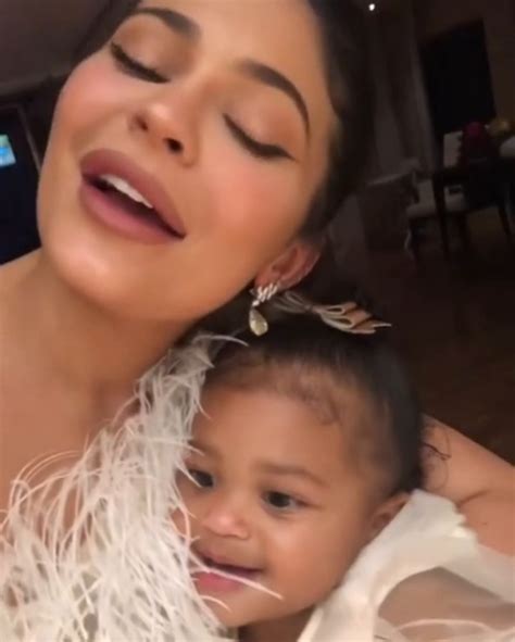 Watch Kylie Jenners Daughter Stormi Sings Happy Birthday To Her And We Cant Handle The