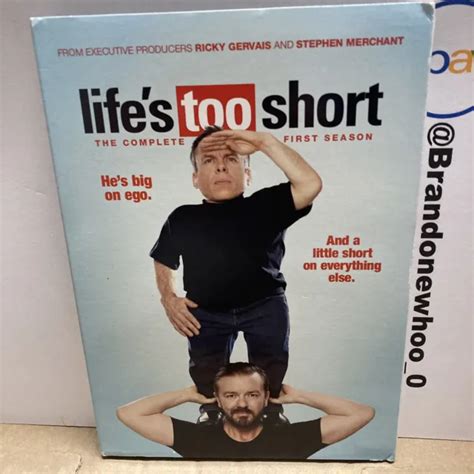 Lifes Too Short The Complete First Season 2013 2 Disc Set 4236 Picclick