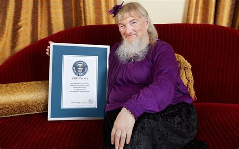 longest female beard and more 5 weirdest new guinness world records parade