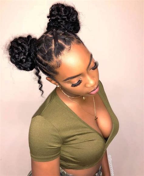 Medium hair zig zag hair band hairstyles. 25 Updo Hairstyles for Black Women | Black Updo Hairstyles