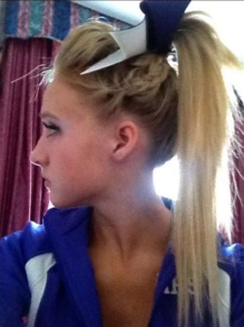From Simple To Exquisite Cheerleading Hairstyles Cheer Hair Hair Styles
