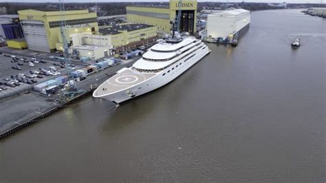 Lürssen Launches 160 Metre Luxury Mega Yacht Project Blue — Yacht