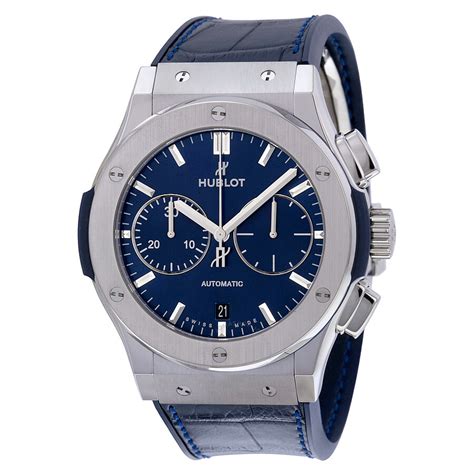 Jomashop.com features a huge selection of authentic hublot watches at low prices, including the hublot big bang collection. Hublot Classic Fusion Blue Sunray Dial Titanium Automatic ...