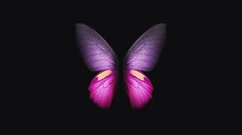 Samsung Galaxy Fold Pink Butterfly Hd Wallpaper Pxfuel
