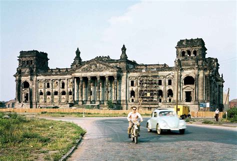 The Reichstag Building In Berlin Just Before The First Restoration
