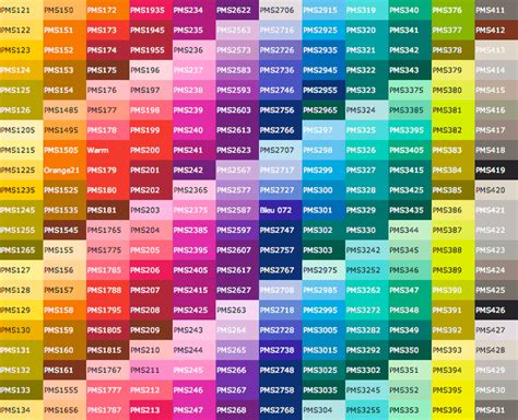 It is traditionally associated with royalty, majesty, and nobility as well as having a spiritual or mysterious quality. complete pantone color chart - Google Search | patterns ...