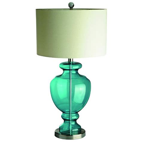 Elegant Designs Aqua Glass Table Lamp 421523 Lighting At Sportsman S