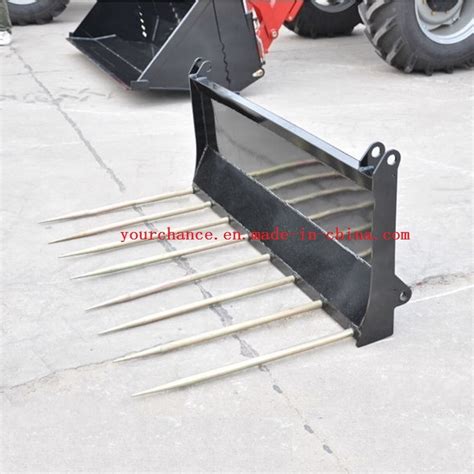 Dc150 15m Bracket Width 8 Tines Quick Hitch Manure Fork For Tractor