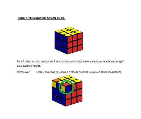 Como Armar Un Cubo Rubik En 7 Pasos Cómo Completo
