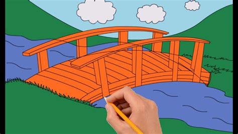 How To Draw A Bridge Over A River Agustin Tharter