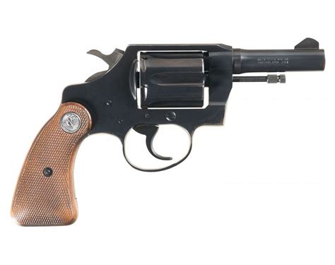 Colt Detective Special Double Action Revolver With Scarce