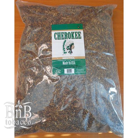 Cherokee Menthol Pipe Tobacco Bnb Tobacco Best Selling Pipe Tobacco