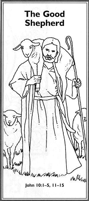 Good Shepherd Coloring Page