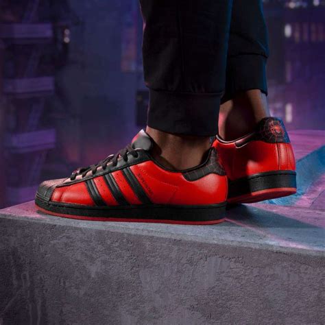 Adidas Marvels Spider Man Miles Morales Superstar Sneakers Drop Today