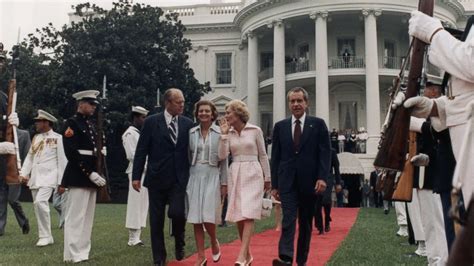 how president richard nixon spent his last day in the white house abc news