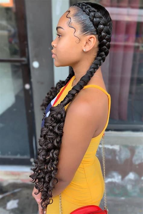 6 About Cute Hairstyles With Single Braids Life More Cuy