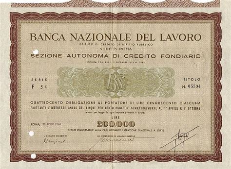Orari di apertura, recensioni, numero di telefono. Banca Nazionale del Lavoro • Titolo finanziario storico ...