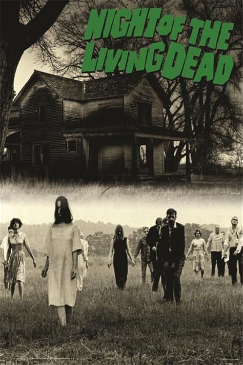Night Of The Living Dead Poster Horror Posters Classic Horror Movies
