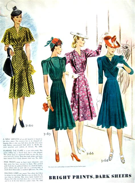The Couture Touch Vintage Inspiration 1940s Frocks