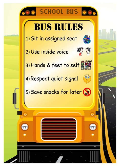 School Bus Driving School Bus Safety Magic School Bus School Rules
