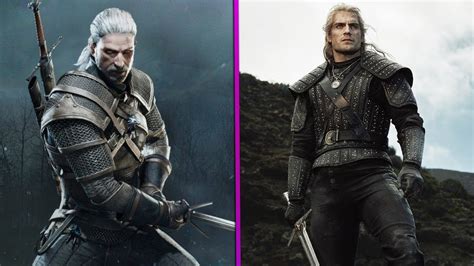 New The Witcher Netflix Tv Series Vs Witcher Characters Comparison