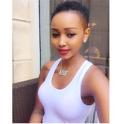 Huddah Monroe Looking Super Cute With Her New Shaved Head Look Naibuzz