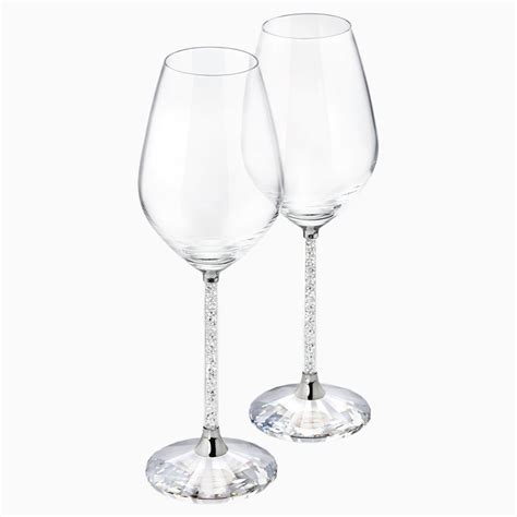 Crystalline Wine Glasses Set Of 2