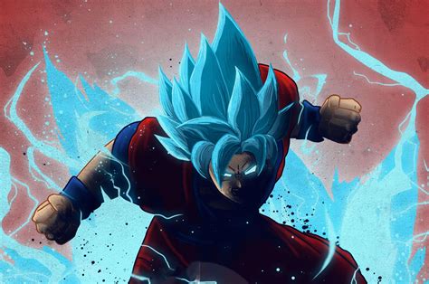 2560x1700 Resolution Goku Dragon Ball 4k Art Chromebook Pixel Wallpaper