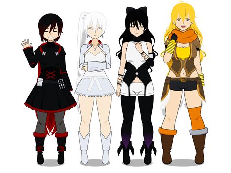 Team Rwby With Codes By Thelastgallant On Deviantart